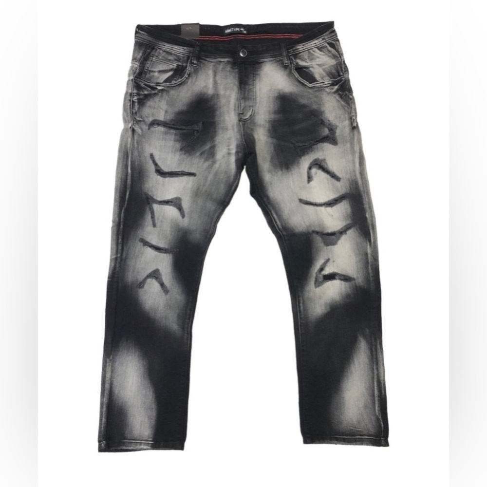 Arketype Laser Cut Jeans

Style# P2115X1

Color: Black